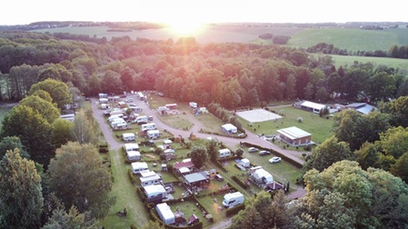 Luftbild Campingplatz