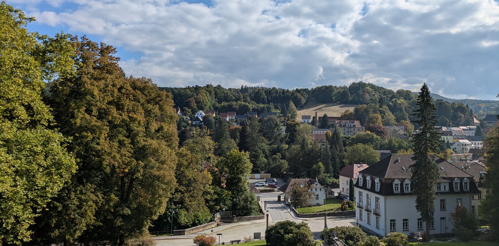Blick auf Augustusberg